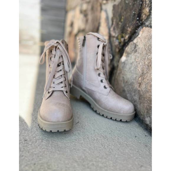 NEW BLOWFISH athena beach waves recycled boot in almond - Picture 4 of 5